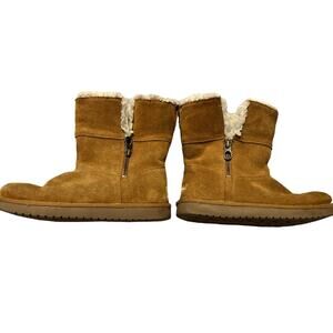 KOOLABURRA BY UGG SHORT CHESTNUT WOMAN’S BOOTS 1117813 SIZE 4